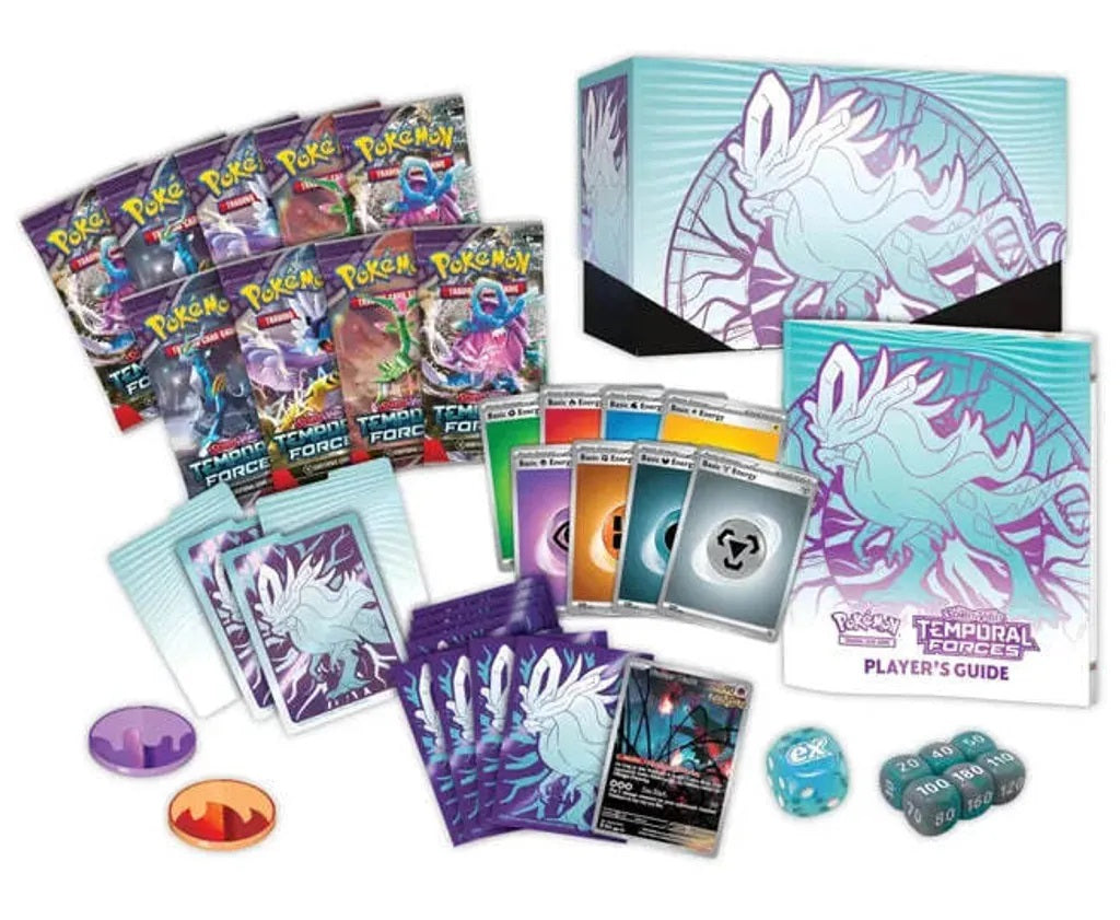 Pokemon TCG: Scarlet &amp; Violet Temporal Forces SV5 Elite Trainer Box-Both Design-The Pokémon Company International-Ace Cards &amp; Collectibles