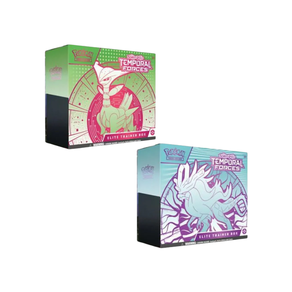 Pokemon TCG: Scarlet & Violet Temporal Forces SV5 Elite Trainer Box-Both Design-The Pokémon Company International-Ace Cards & Collectibles