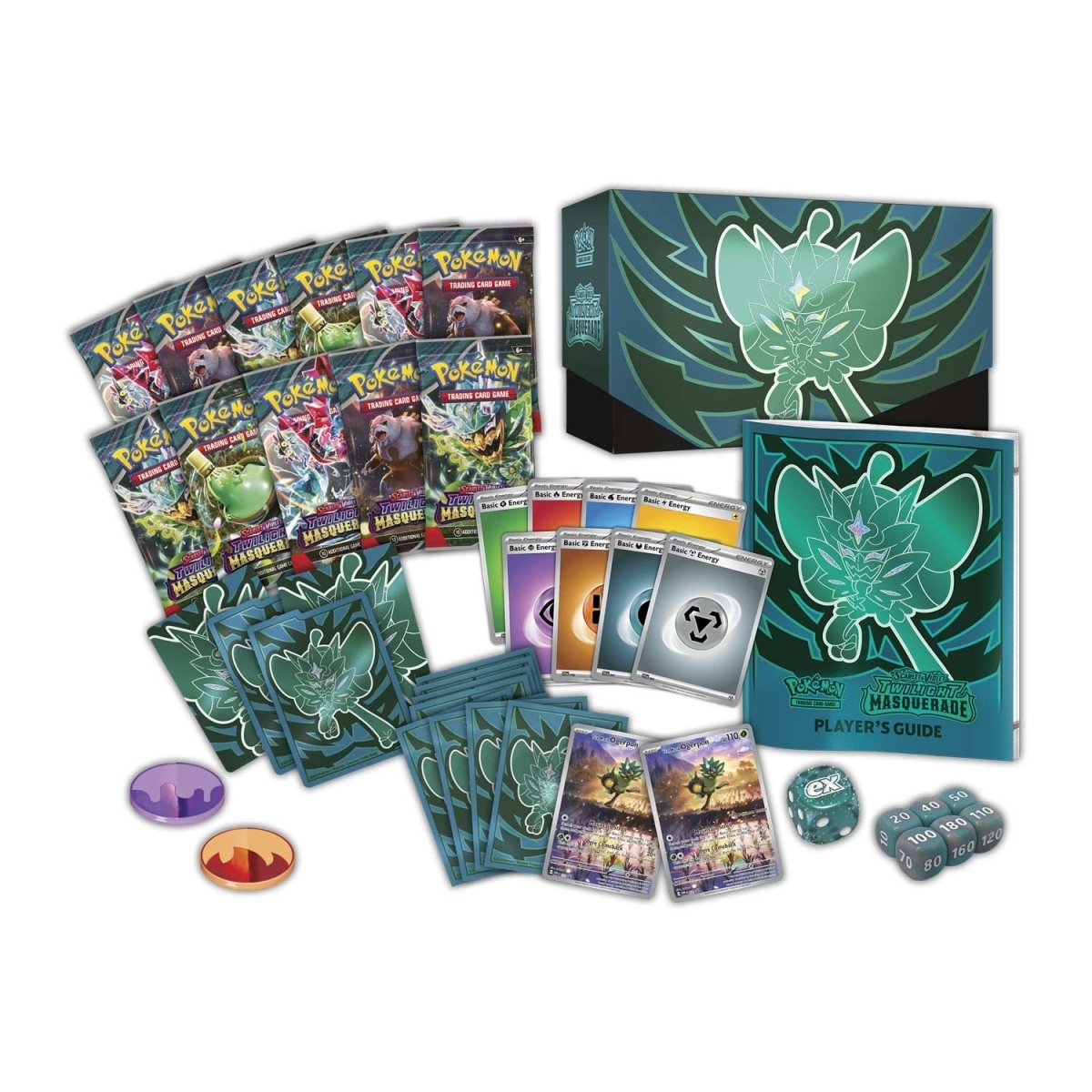 Pokemon TCG: Scarlet &amp; Violet Twilight Masquerade SV6 Pokémon Center Elite Trainer Box-The Pokémon Company International-Ace Cards &amp; Collectibles