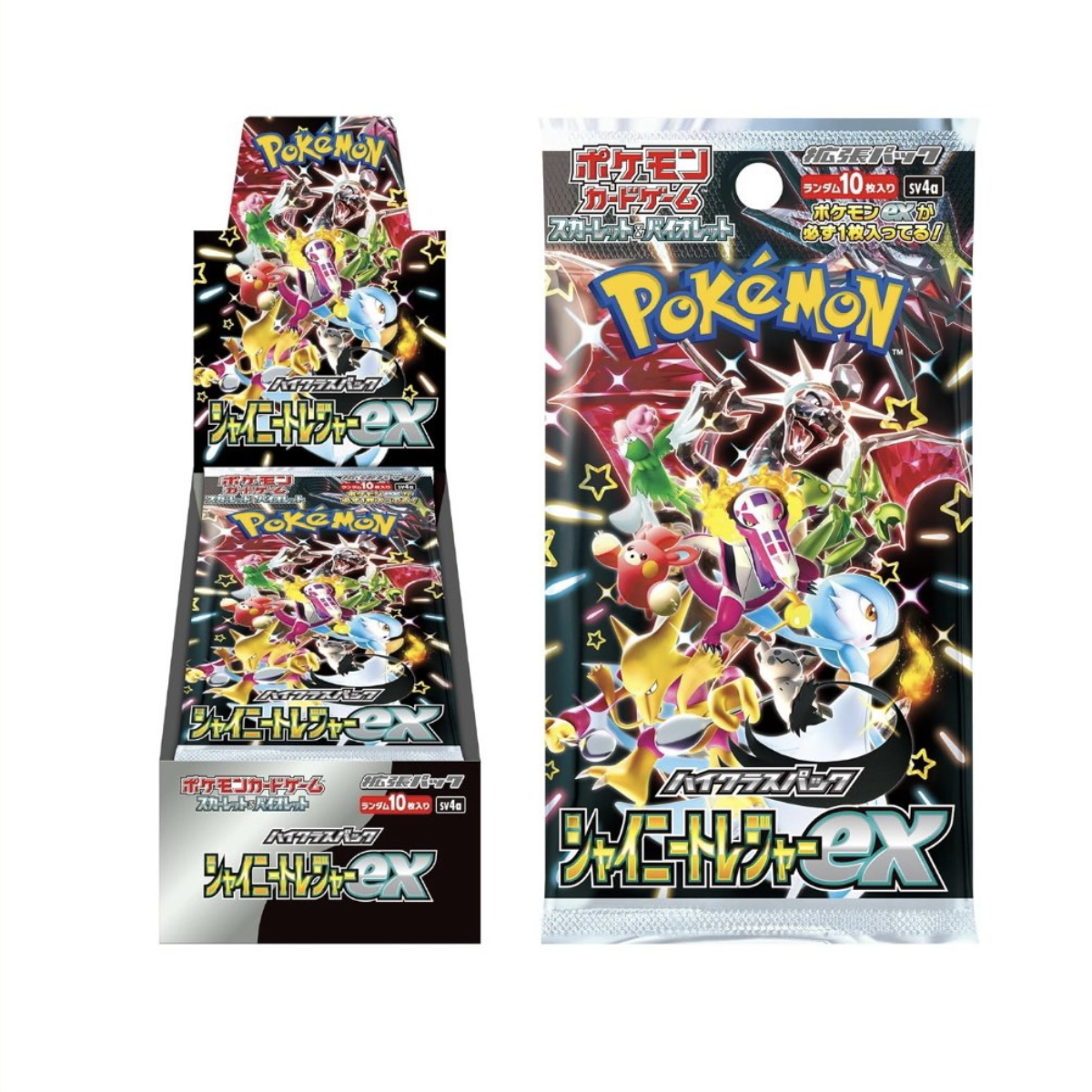 Pokémon TCG: Shiny Treasure EX Booster Pack [SV4a] (Japanese)-The Pokémon Company International-Ace Cards &amp; Collectibles