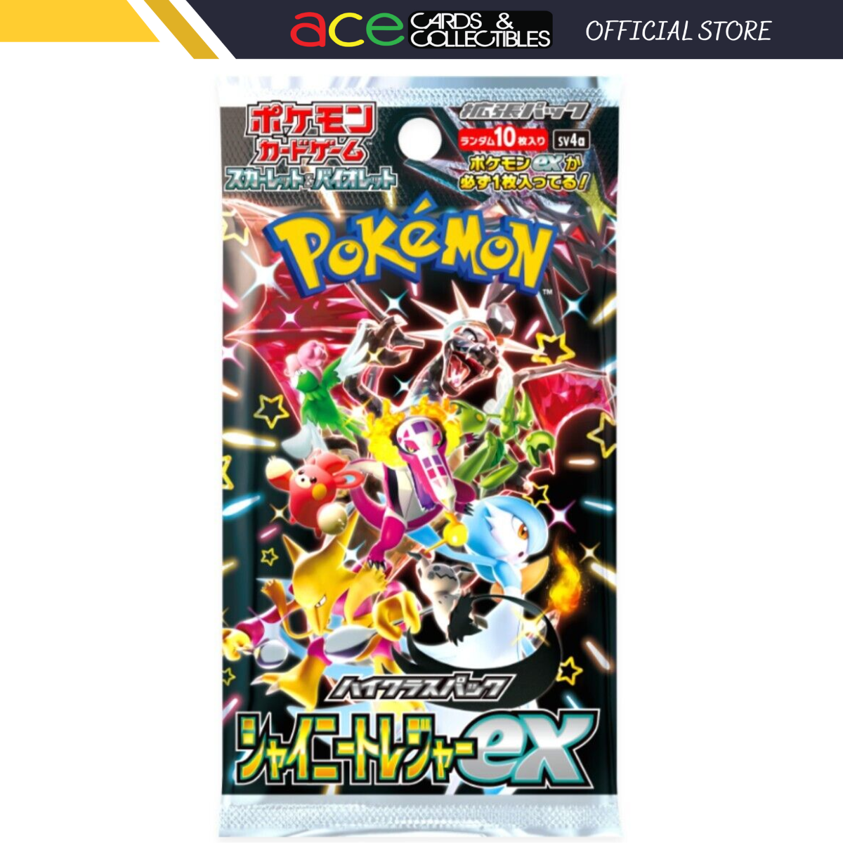 Pokémon TCG: Shiny Treasure EX Booster Pack [SV4a] (Japanese)-The Pokémon Company International-Ace Cards &amp; Collectibles