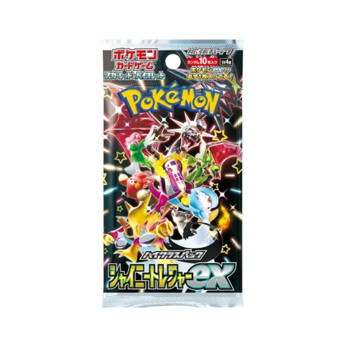 Pokémon TCG: Shiny Treasure EX Booster [SV4a] (Japanese)-Single Pack (Random)-The Pokémon Company International-Ace Cards &amp; Collectibles
