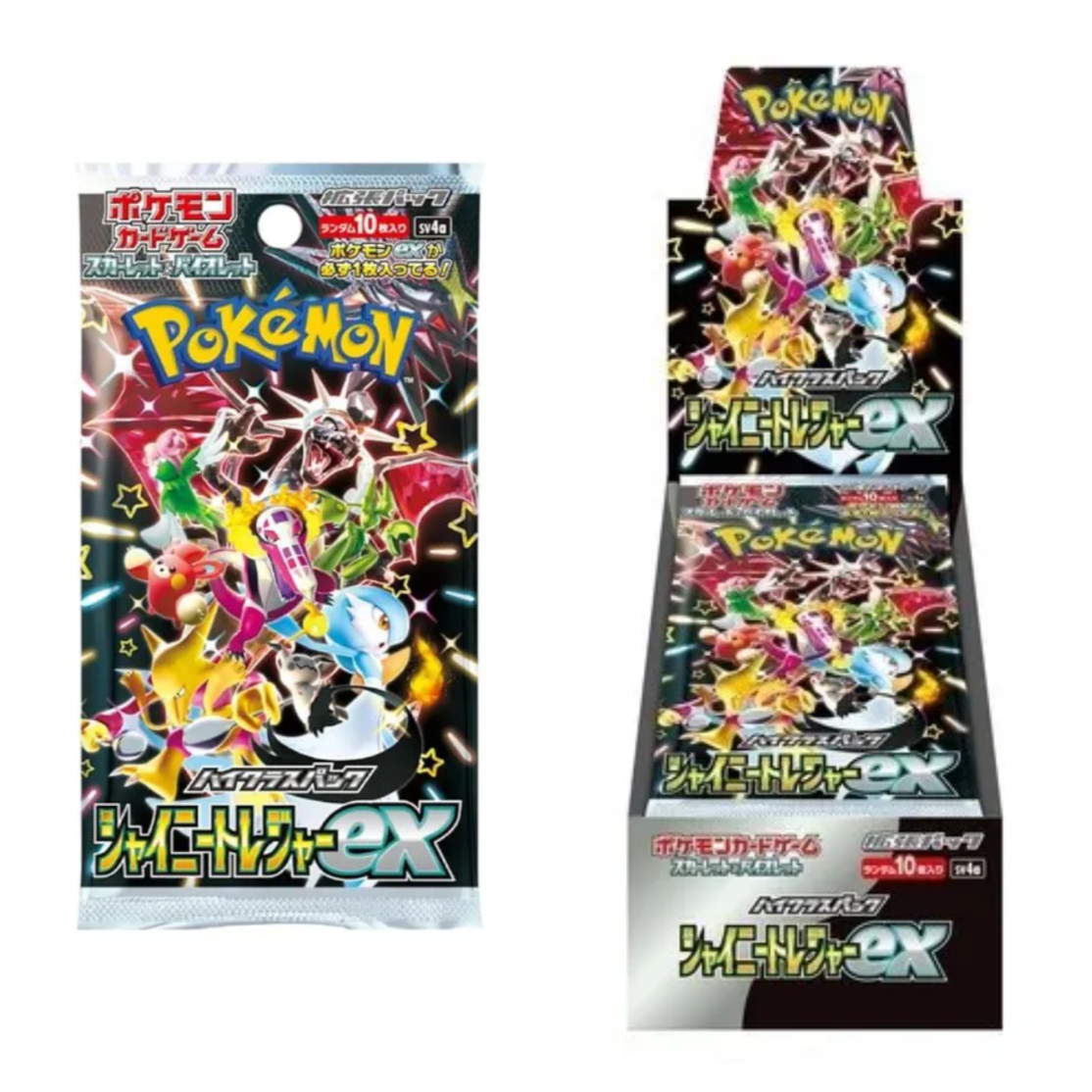 pokemon shining treasures booster box Japanese Shiny PokeSwpz class Pack Shiny Treasure ex (ex) set of the Pokemon TCG Pokemon Japanese Shiny Treasure ex