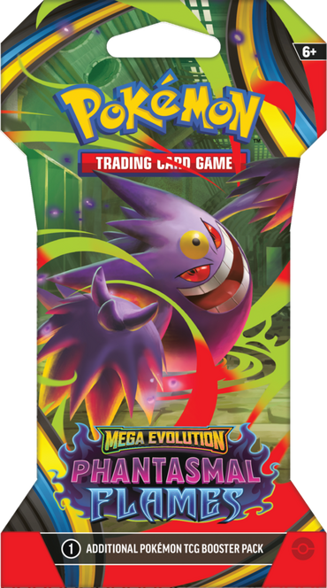 Pokemon TCG: Sleeved Booster [Chaos Rising ME04/Perfect Order ME03/Phantasmal Flame ME02]-Phantasmal Flames-The Pokémon Company International-Ace Cards & Collectibles