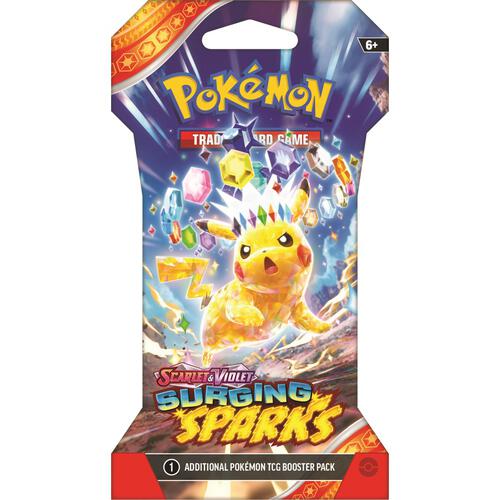 Pokemon TCG: Sleeved Booster [Chaos Rising ME04/Perfect Order ME03/Phantasmal Flame ME02]-Surging Sparks-The Pokémon Company International-Ace Cards & Collectibles