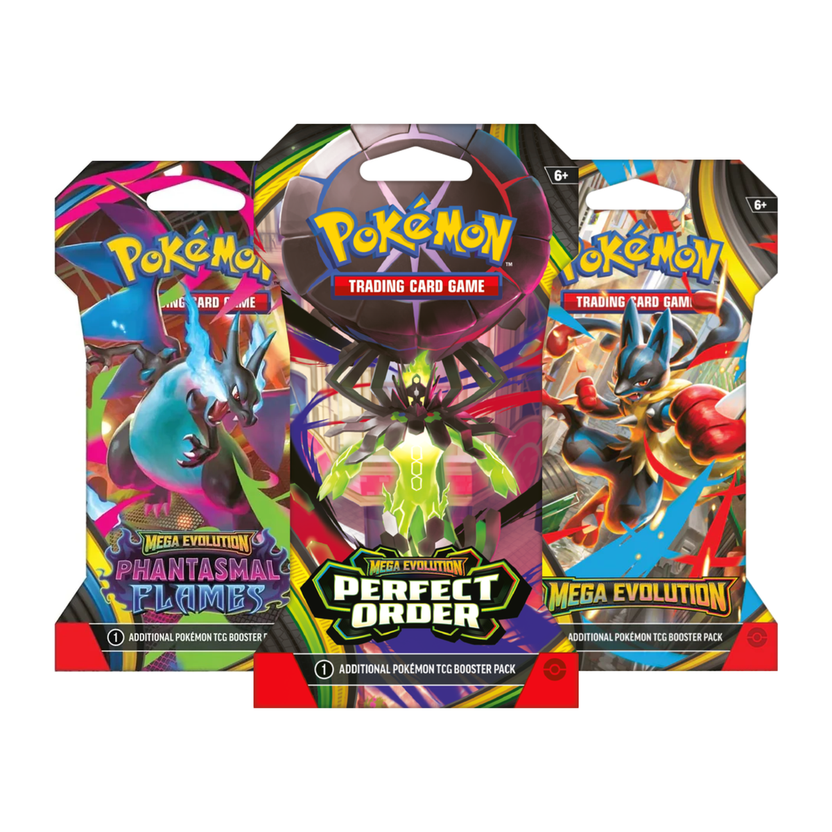 Pokemon TCG: Sleeved Booster [Perfect Order ME03/Phantasmal Flame ME02]-Perfect Order-The Pokémon Company International-Ace Cards & Collectibles