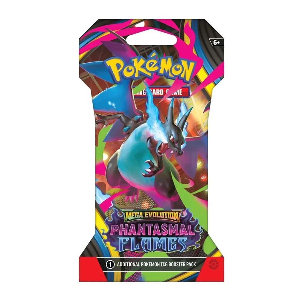 Pokemon TCG: Sleeved Booster [Phantasmal Flame ME02/Mega Evolution ME01]-Phantasmal Flames-The Pokémon Company International-Ace Cards & Collectibles
