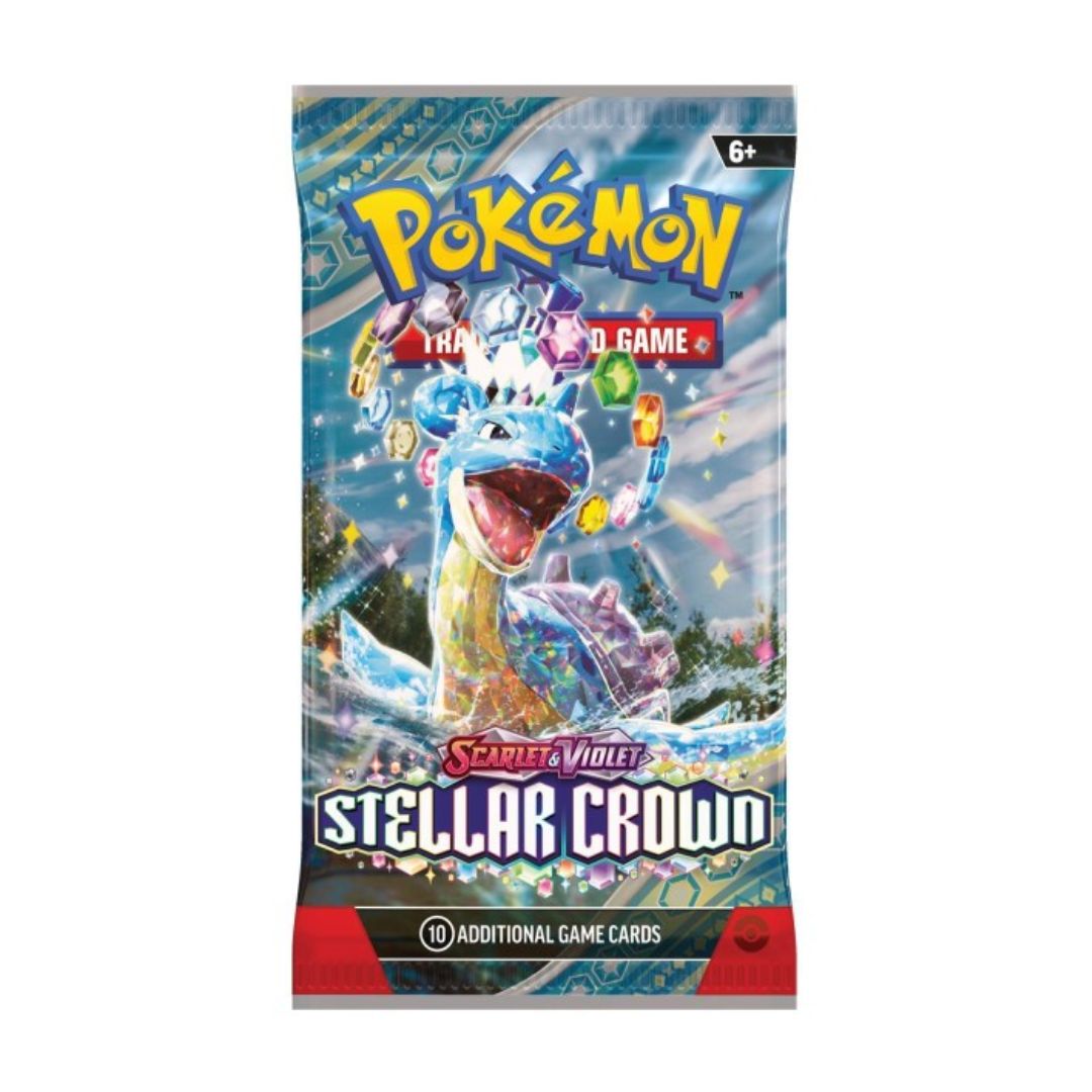 Pokemon TCG: Stellar Crown SV7 Booster-Booster Pack (Random)-The Pokémon Company International-Ace Cards &amp; Collectibles