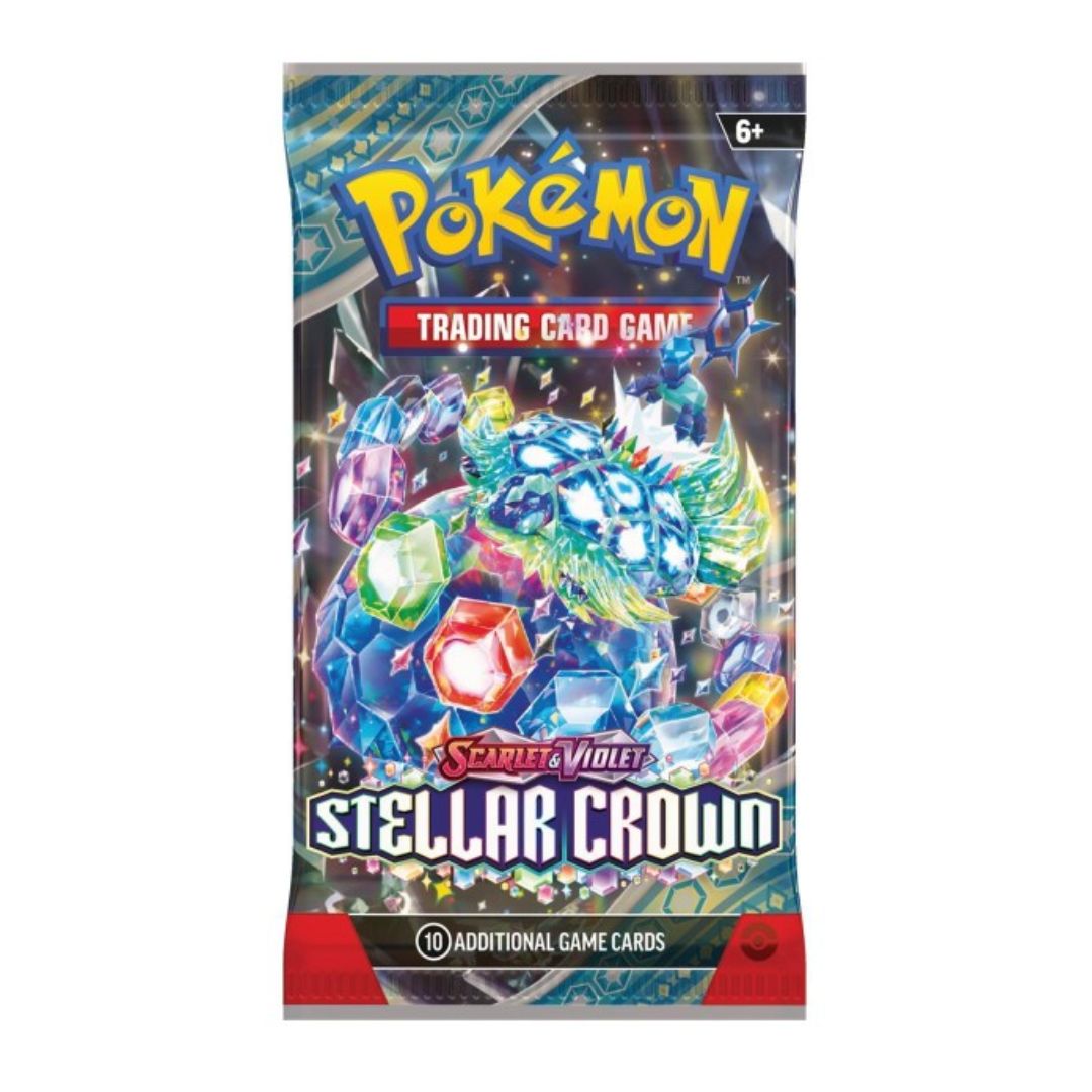 Pokemon TCG: Stellar Crown SV7 Booster-Booster Pack (Random)-The Pokémon Company International-Ace Cards &amp; Collectibles