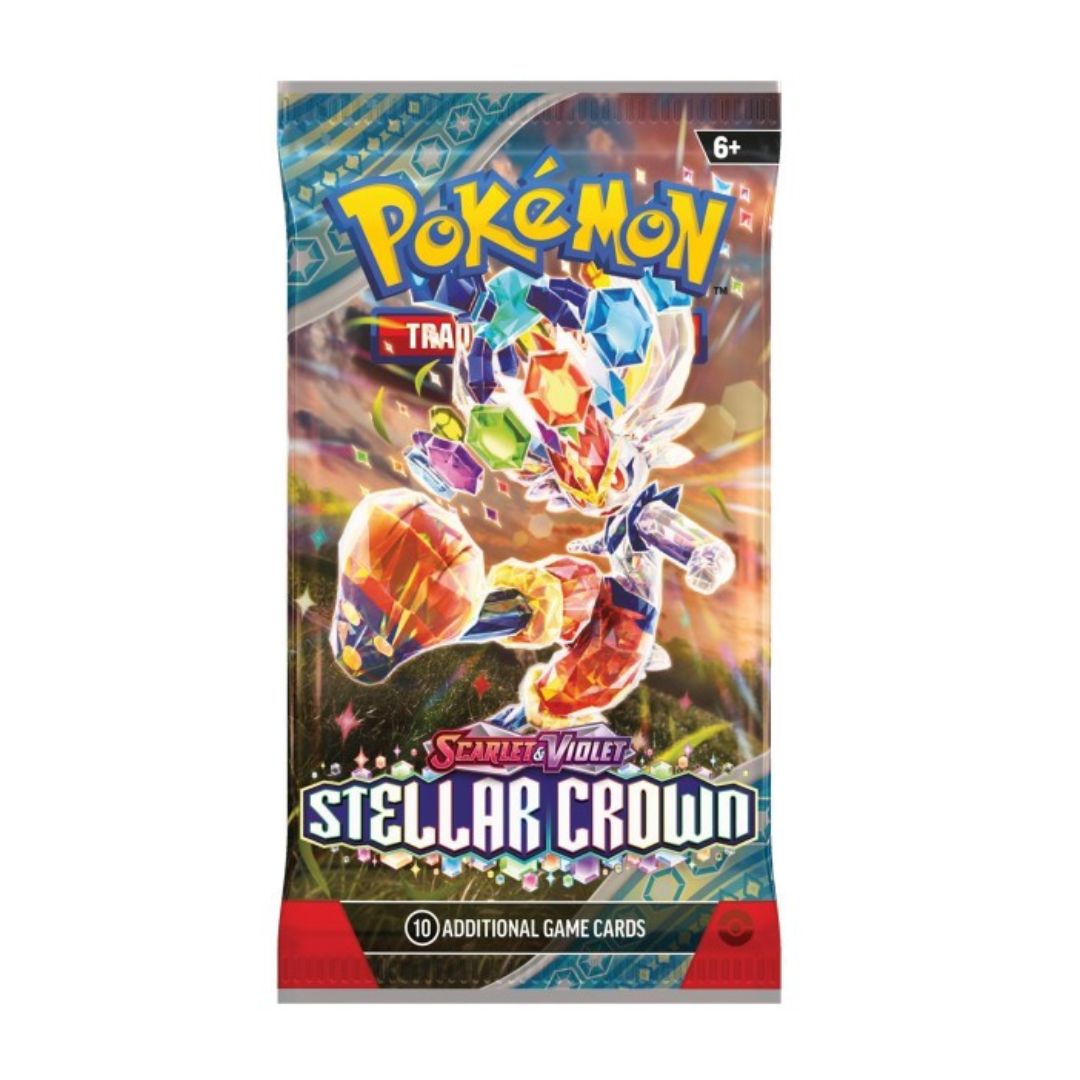 Pokemon TCG: Stellar Crown SV7 Booster-Booster Pack (Random)-The Pokémon Company International-Ace Cards &amp; Collectibles