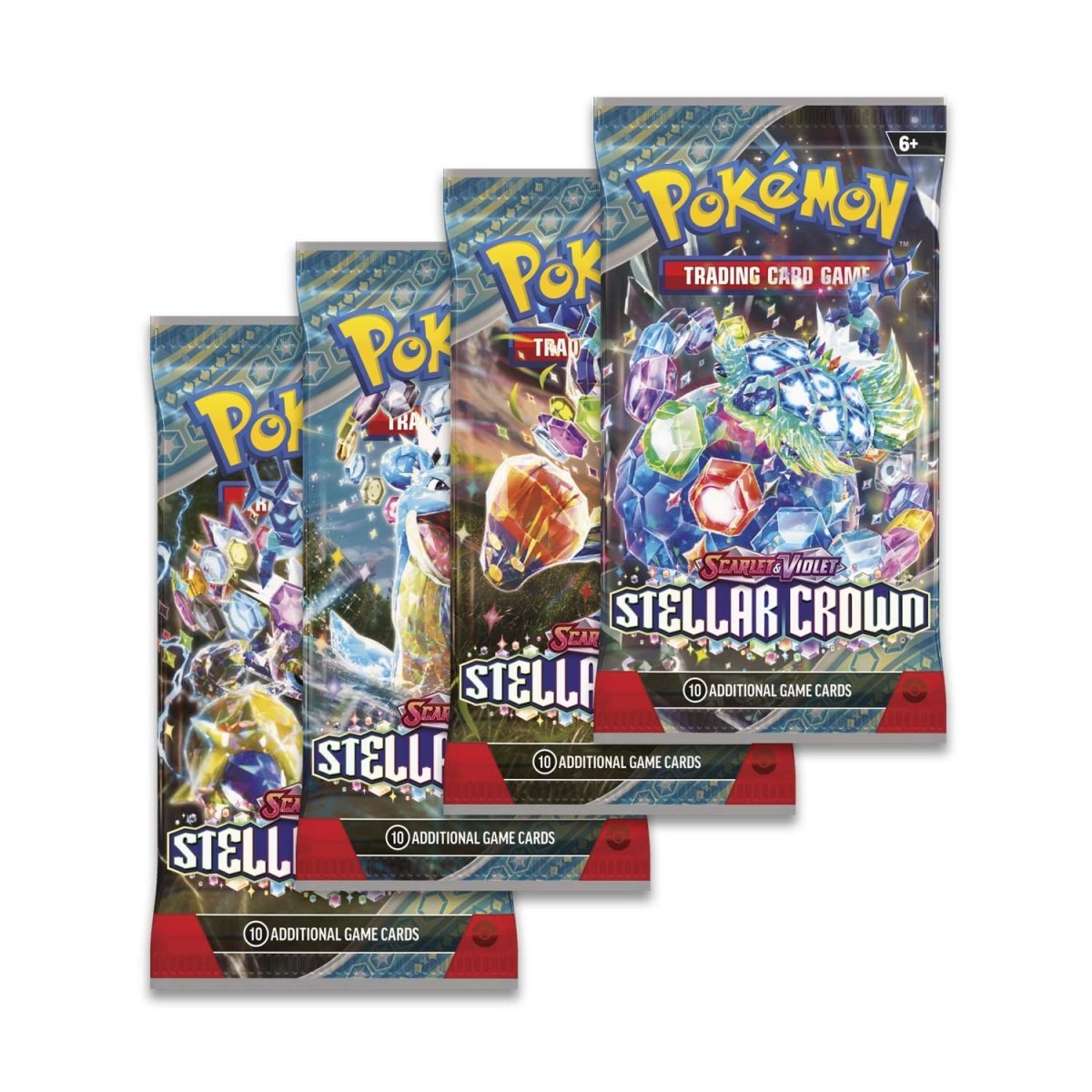 Pokemon TCG: Stellar Crown SV7 Booster-Booster Pack (Random)-The Pokémon Company International-Ace Cards &amp; Collectibles