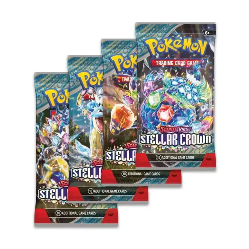 Pokémon TCG: Stellar Crown SV7 Booster Bundle-The Pokémon Company International-Ace Cards &amp; Collectibles