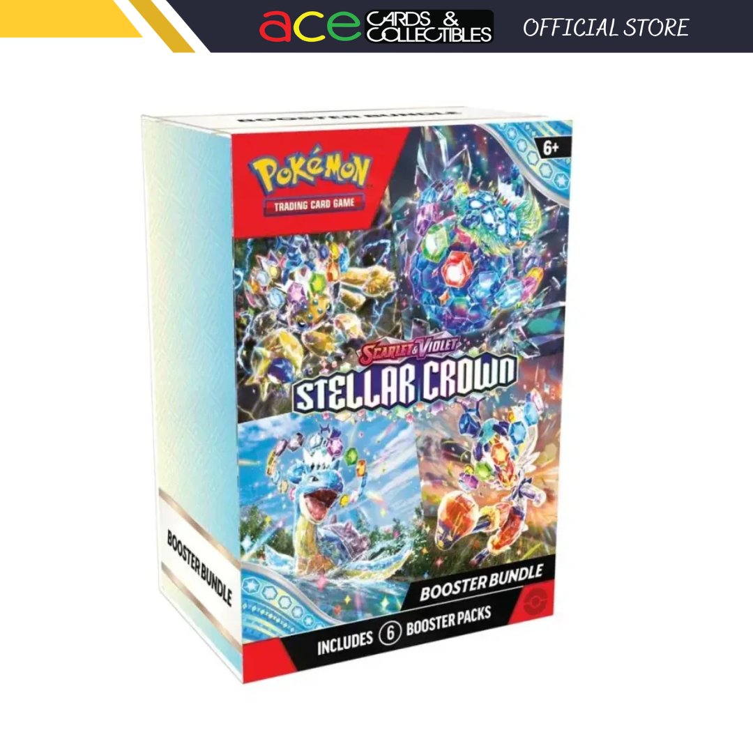 Pokémon TCG: Stellar Crown SV7 Booster Bundle-The Pokémon Company International-Ace Cards &amp; Collectibles