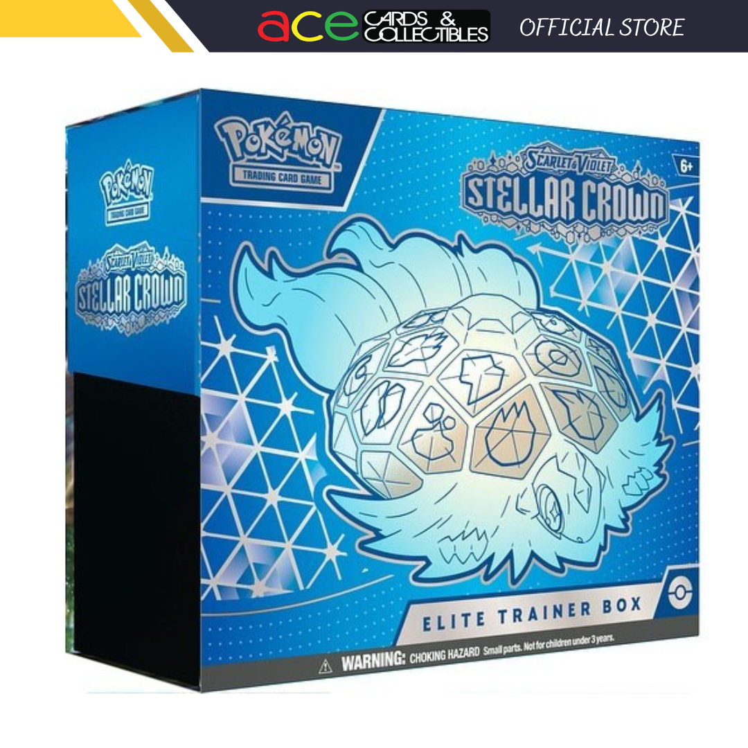 Pokémon TCG: Stellar Crown SV7 Elite Trainer Box-The Pokémon Company International-Ace Cards &amp; Collectibles