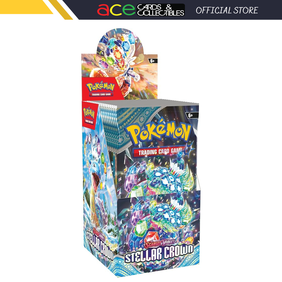 Pokémon TCG: Stellar Crown SV7 Half Booster Box-The Pokémon Company International-Ace Cards &amp; Collectibles