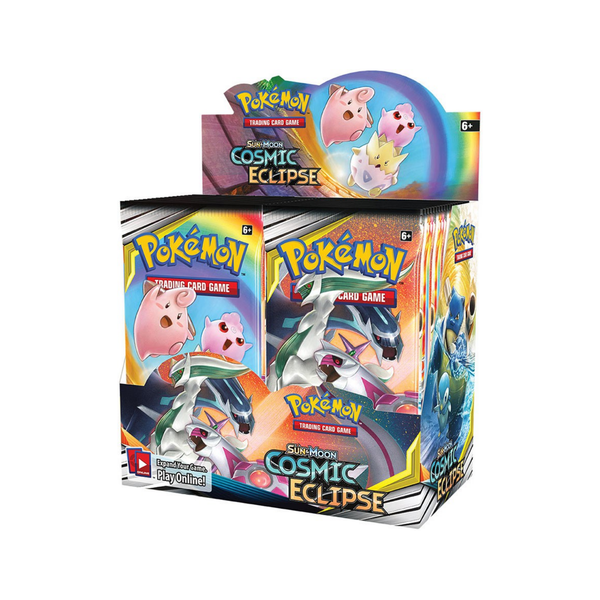 Pokemon TCG: Sun & Moon Cosmic Eclipse Booster Box (Acrylic Protector Included)-The Pokémon Company International-Ace Cards & Collectibles