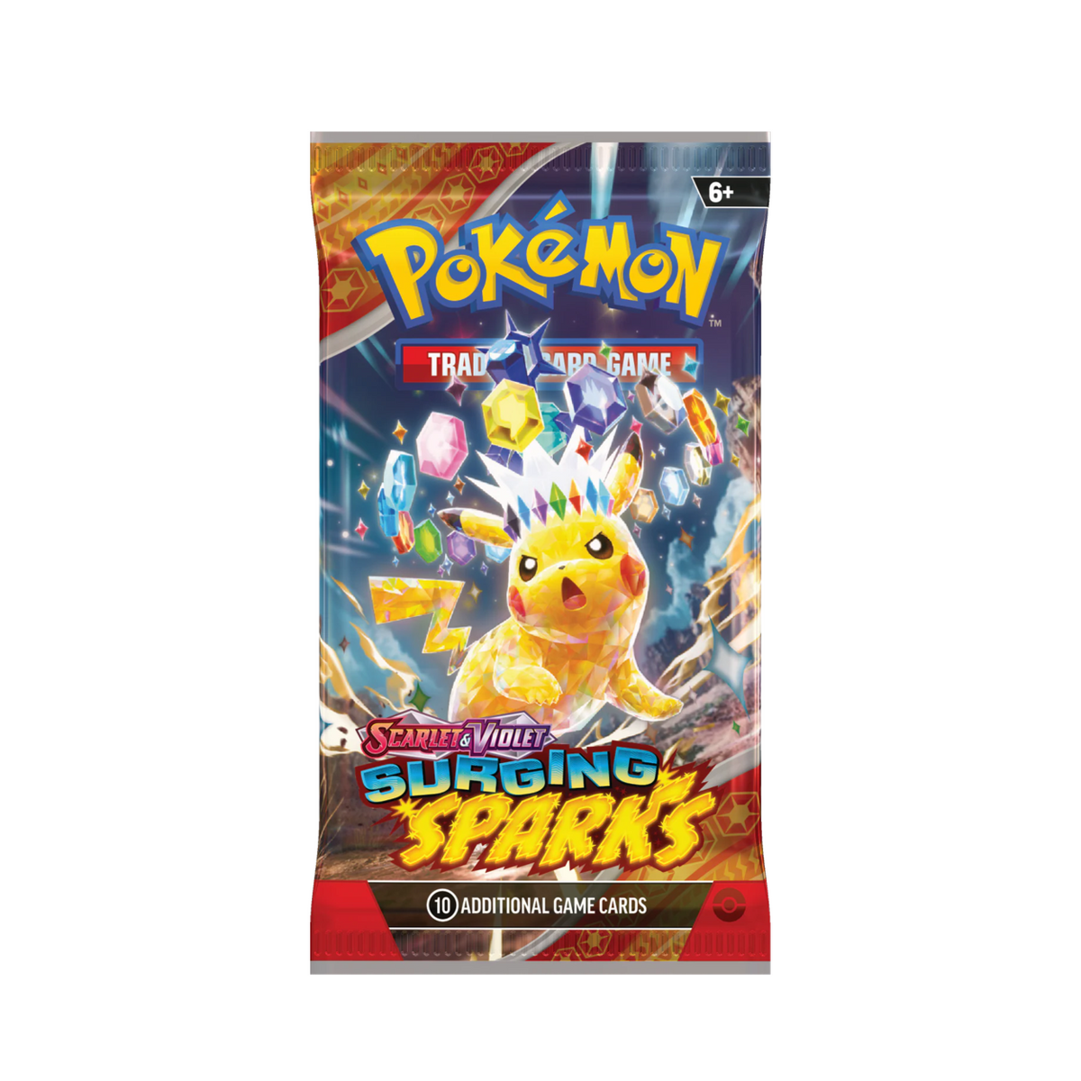 Pokémon TCG: Surging Sparks SV8 Booster Pack / Sleeved Booster / Checklane Blister / 3 Packs Blister-Booster Pack-The Pokémon Company International-Ace Cards &amp; Collectibles