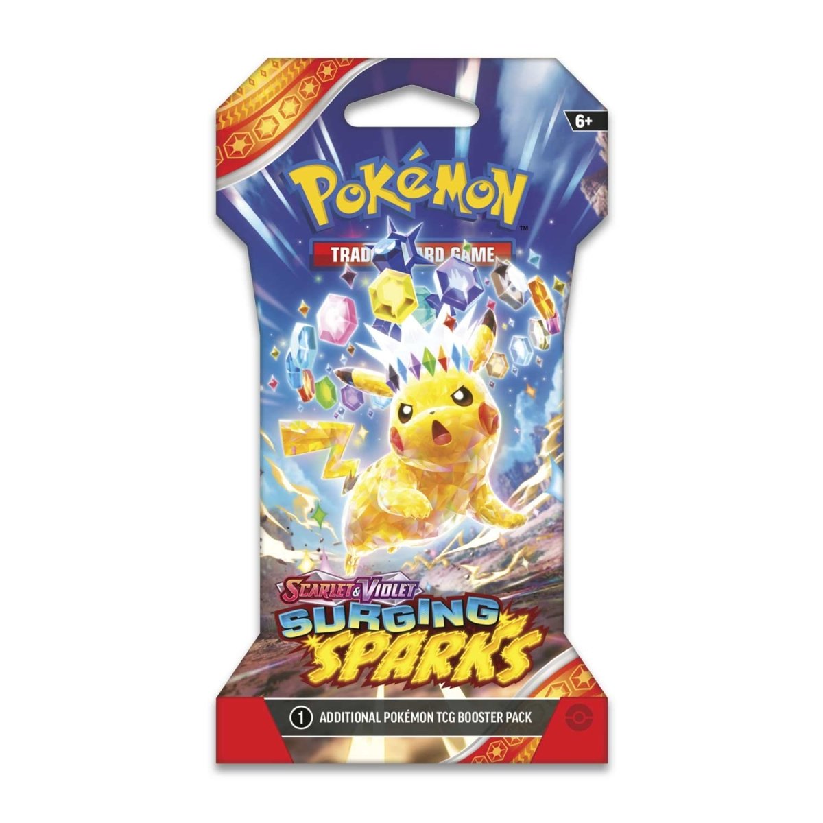 Pokémon TCG: Surging Sparks SV8 Booster Pack / Sleeved Booster / Checklane Blister / 3 Packs Blister-Sleeved Booster-The Pokémon Company International-Ace Cards &amp; Collectibles