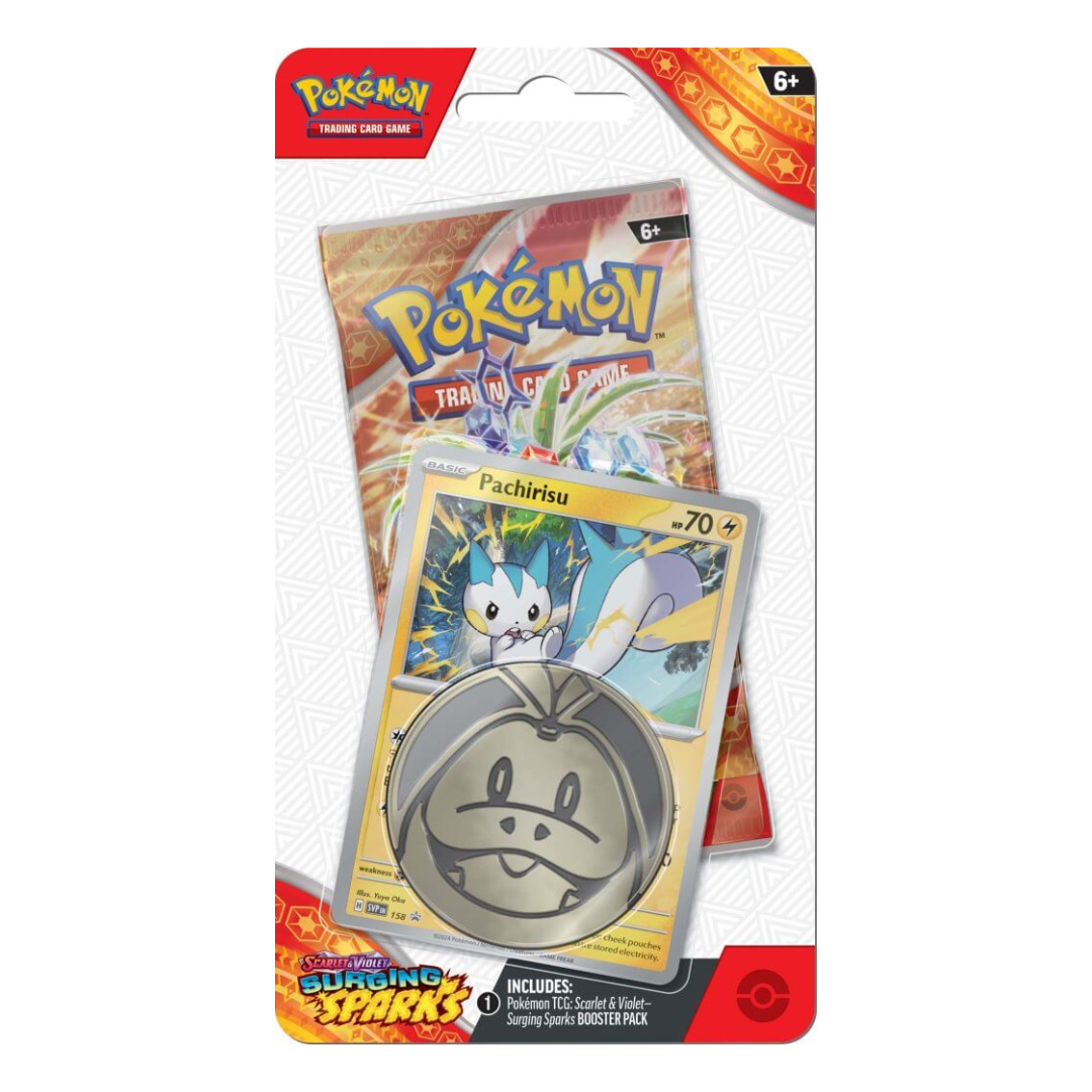 Pokémon TCG: Surging Sparks SV8 Checklane Blister-Both Designs-The Pokémon Company International-Ace Cards & Collectibles