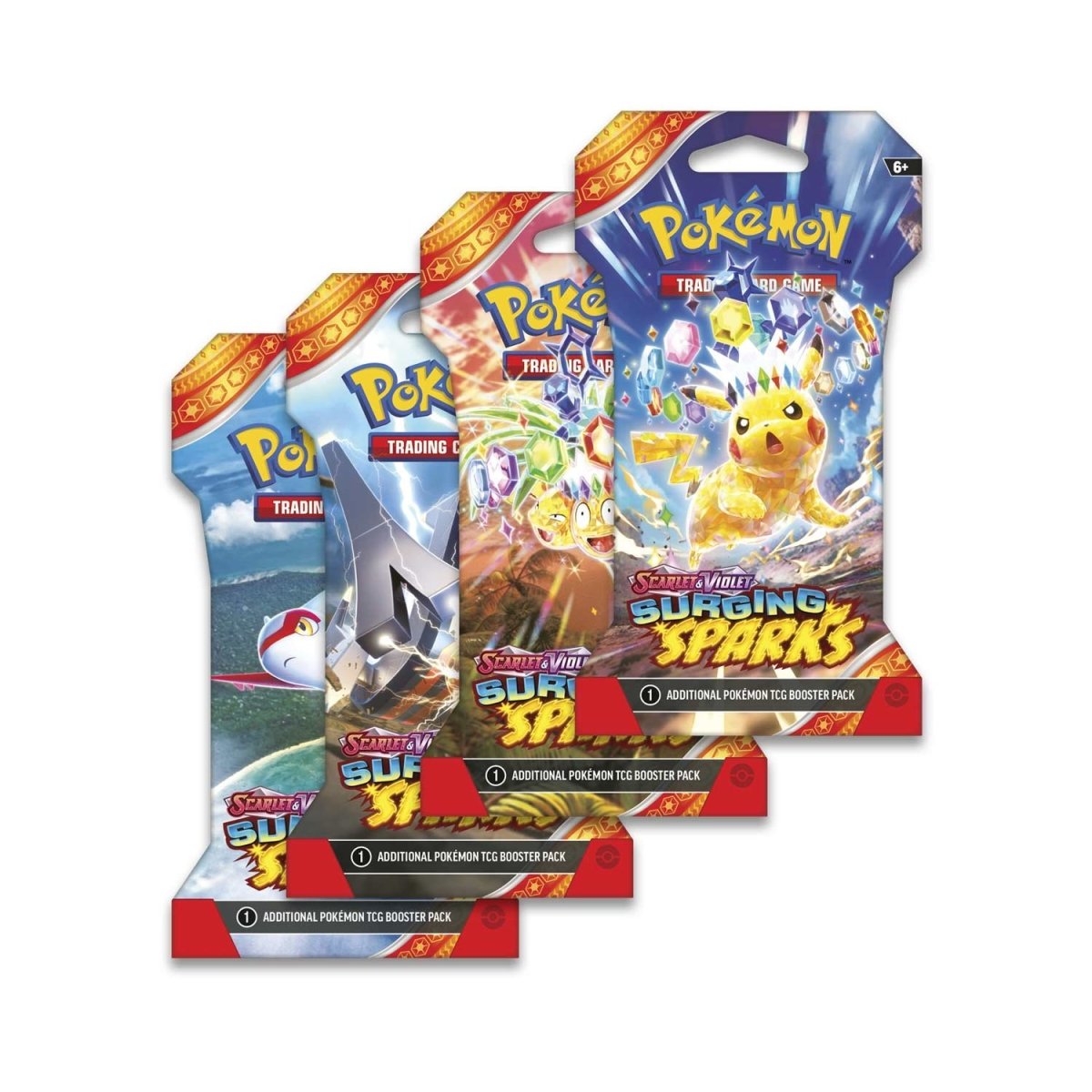 Pokémon TCG: Surging Sparks SV8 Sleeved Booster-The Pokémon Company International-Ace Cards &amp; Collectibles