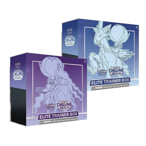 Pokemon TCG: Sword & Shield SS06 Chilling Reign Elite Trainer Box-Both Design-The Pokémon Company International-Ace Cards & Collectibles