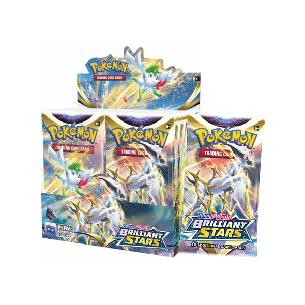 Pokemon TCG: Sword & Shield SS09 Brilliant Stars Booster-The Pokémon Company International-Ace Cards & Collectibles