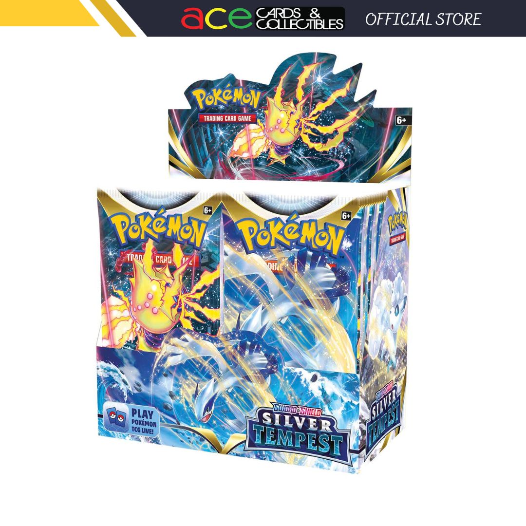 Pokemon TCG: Sword & Shield SS12 Silver Tempest - Booster Box-The Pokémon Company International-Ace Cards & Collectibles