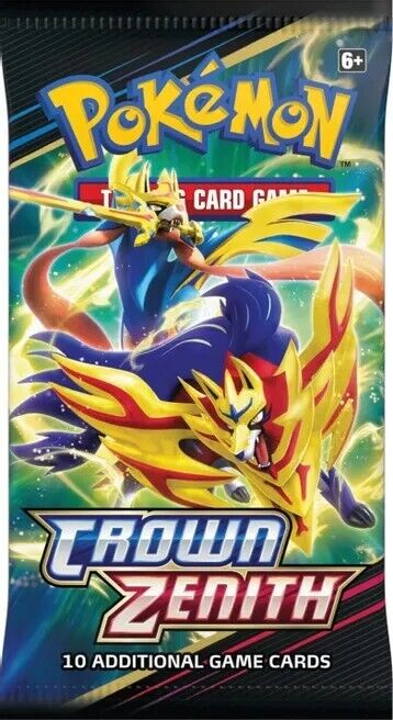 Pokemon TCG: Sword &amp; Shield / Scarlet &amp; Violet - Booster Pack - ST / SV1 / SV2 / SV3 /SV4 / SV4.5/ SV5/ SV6/ SV7-Crown Zenith Pack-The Pokémon Company International-Ace Cards &amp; Collectibles