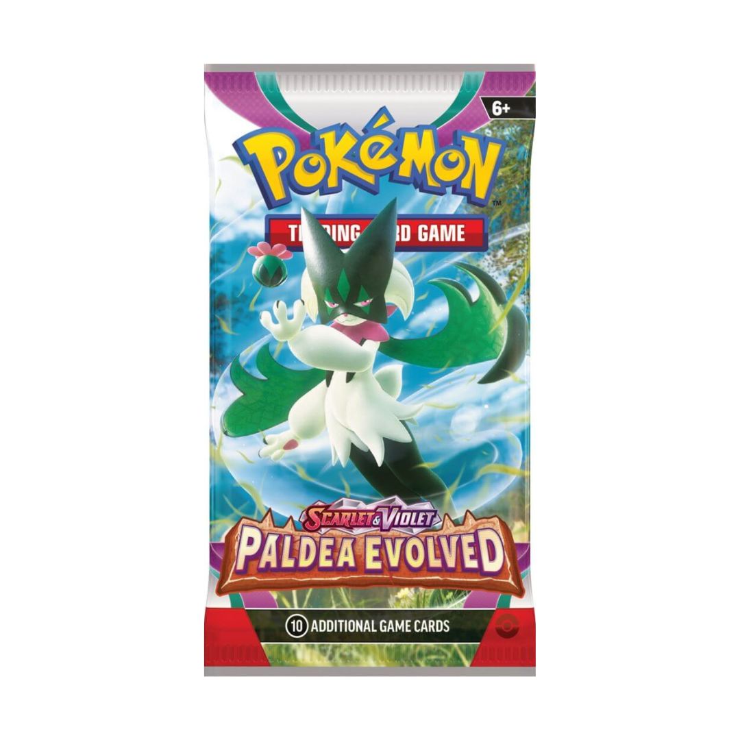 Pokemon TCG: Sword &amp; Shield / Scarlet &amp; Violet - Booster Pack - ST / SV1 / SV2 / SV3 /SV4 / SV4.5/ SV5/ SV6/ SV7-Paldean Evolved Pack-The Pokémon Company International-Ace Cards &amp; Collectibles