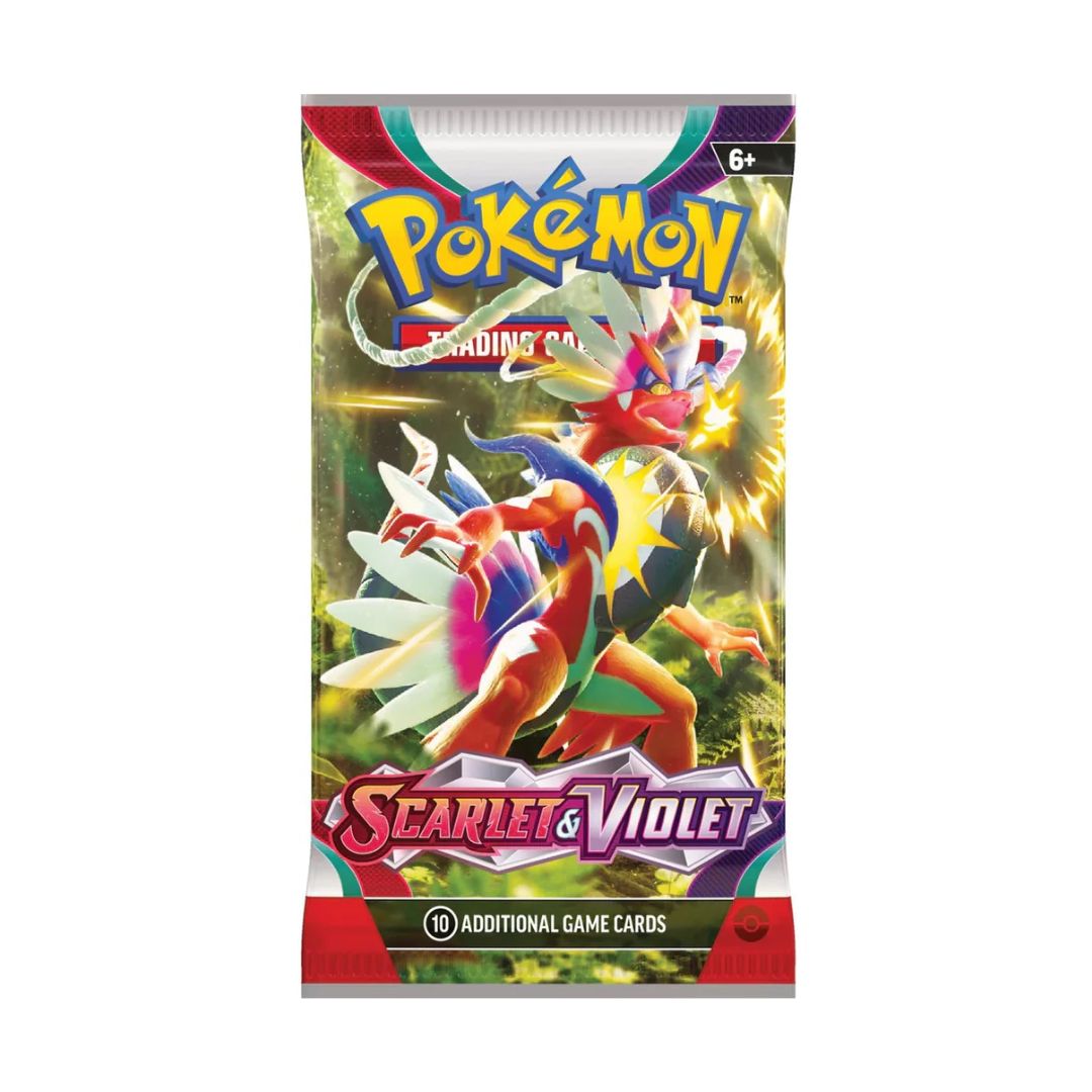 Pokemon TCG: Sword &amp; Shield / Scarlet &amp; Violet - Booster Pack - ST / SV1 / SV2 / SV3 /SV4 / SV4.5/ SV5/ SV6/ SV7-Scarlet &amp; Violet Pack-The Pokémon Company International-Ace Cards &amp; Collectibles