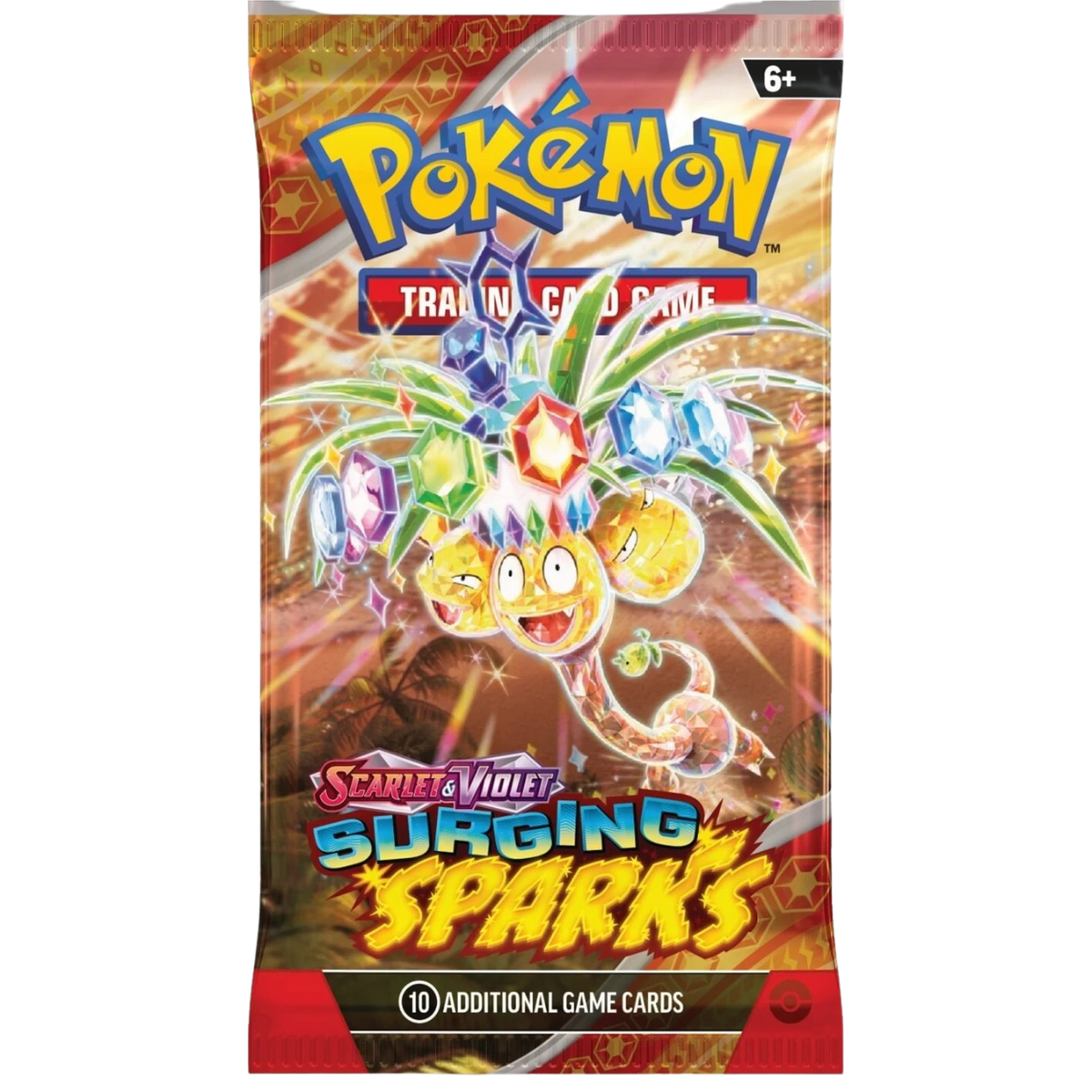 Pokemon TCG: Sword &amp; Shield / Scarlet &amp; Violet - Booster Pack - ST / SV1 / SV2 / SV3 /SV4 / SV4.5/ SV5/ SV6/ SV7-Surging Sparks-The Pokémon Company International-Ace Cards &amp; Collectibles