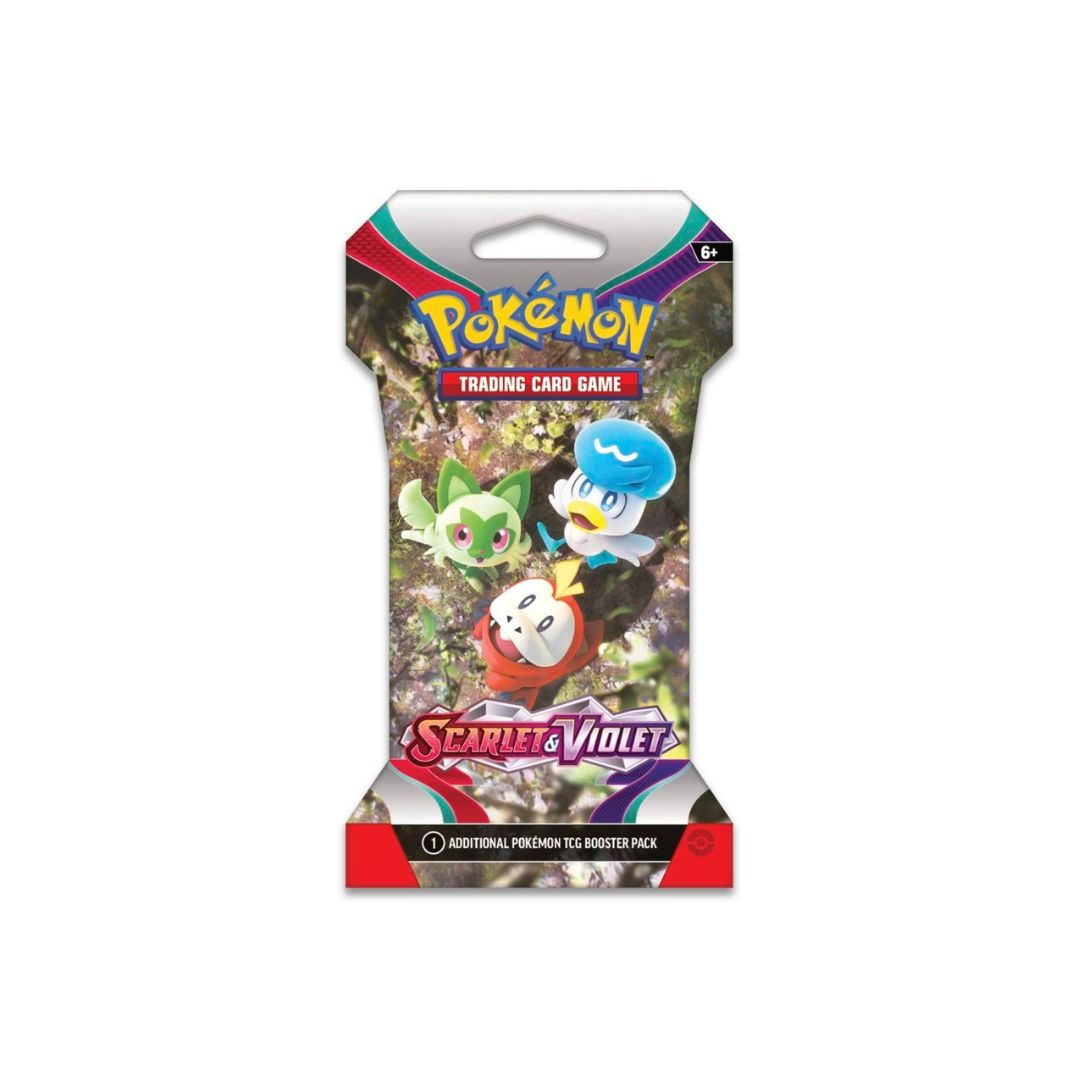 Pokemon TCG: Sword &amp; Shield/ Scarlet &amp; Violet Sleeved Booster Pack-SV01 Sleeved Booster-The Pokémon Company International-Ace Cards &amp; Collectibles