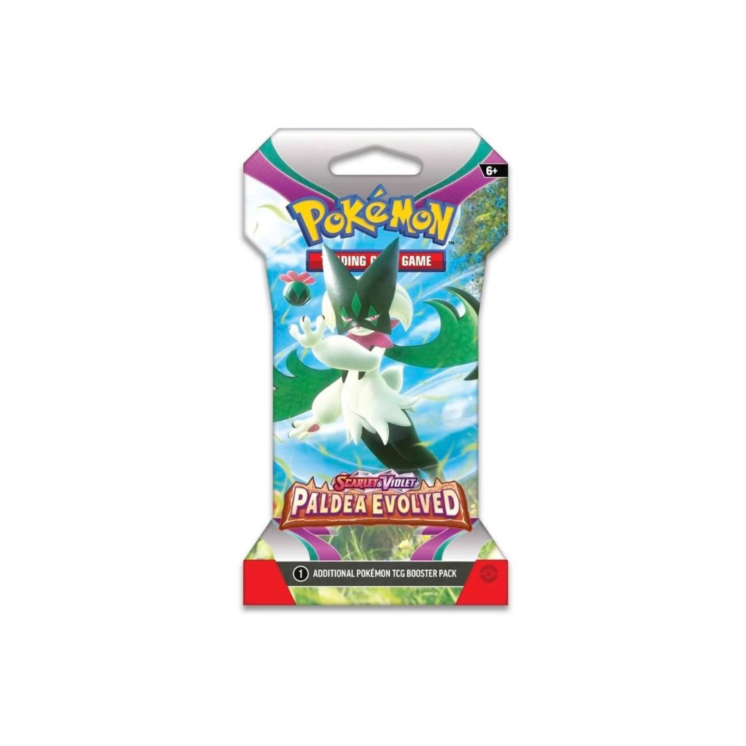Pokemon TCG: Sword &amp; Shield/ Scarlet &amp; Violet Sleeved Booster Pack-SV02 Sleeved Booster-The Pokémon Company International-Ace Cards &amp; Collectibles