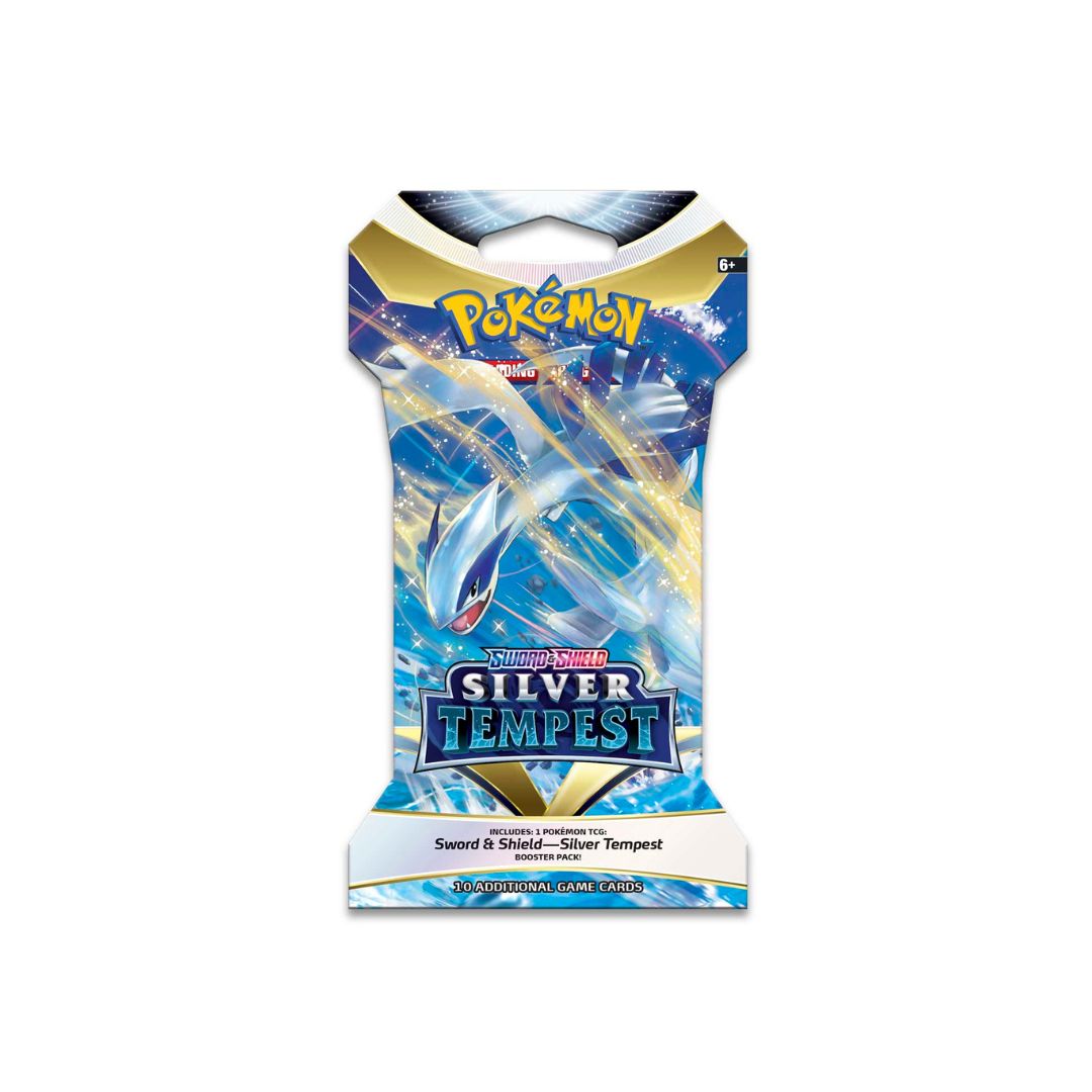 Pokemon TCG: Sword &amp; Shield/ Scarlet &amp; Violet Sleeved Booster Pack-Silver Tempest Sleeved Booster-The Pokémon Company International-Ace Cards &amp; Collectibles