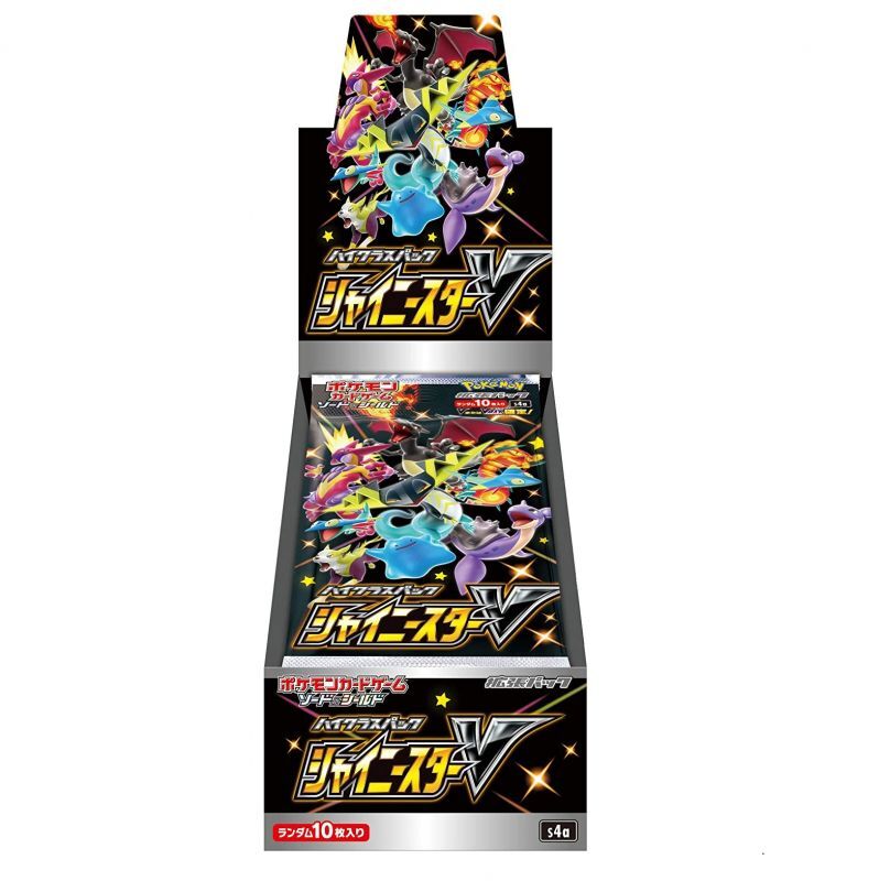 Pokemon TCG: Sword &amp; Shield Shiny Star V Booster [S4A] (Japanese)-Booster Box (10pcs)-The Pokémon Company International-Ace Cards &amp; Collectibles
