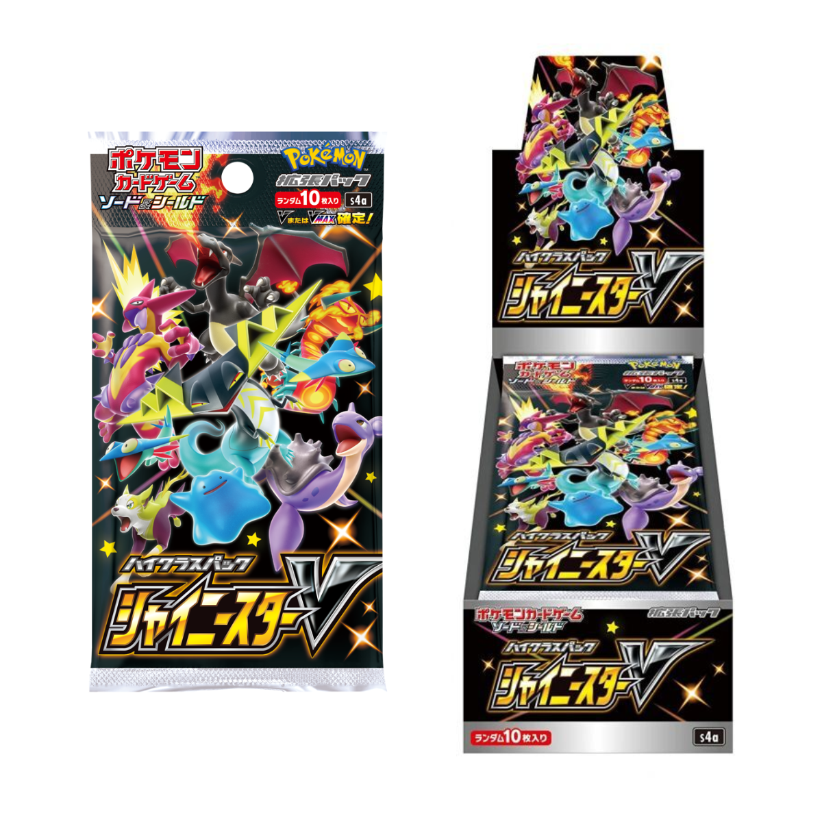 Pokemon TCG: Sword & Shield Shiny Star V Booster [S4A] (Japanese)-Single Pack-The Pokémon Company International-Ace Cards & Collectibles