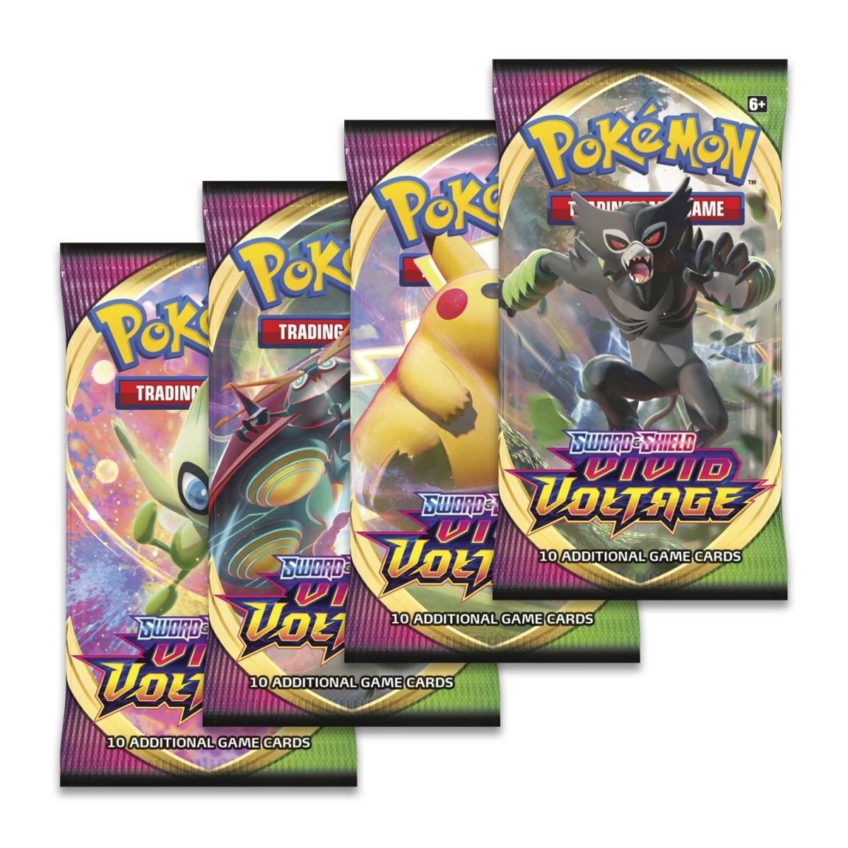 Pokemon TCG: Sword & Shield Vivid Voltage Booster (Includes Acrylic Protector)-The Pokémon Company International-Ace Cards & Collectibles