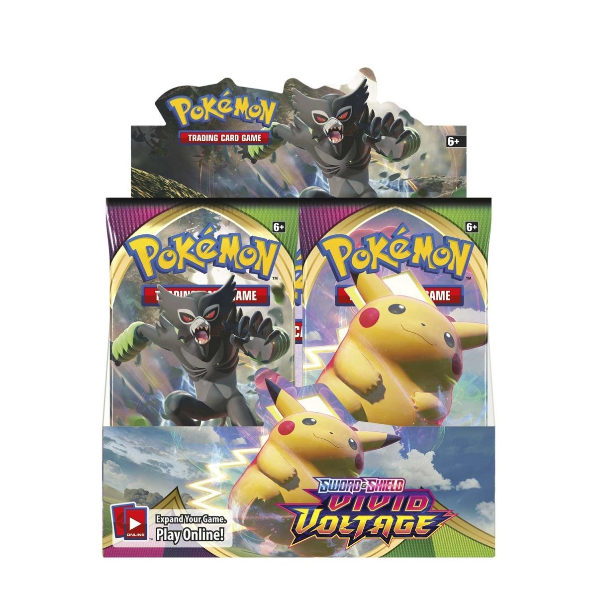 Pokemon TCG: Sword & Shield Vivid Voltage Booster (Includes Acrylic Protector)-The Pokémon Company International-Ace Cards & Collectibles