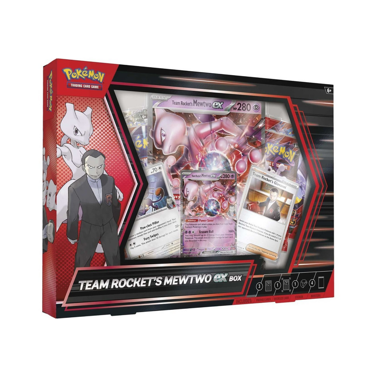 Pokemon TCG: Team Rocket's Mewtwo June Ex Box-The Pokémon Company International-Ace Cards & Collectibles