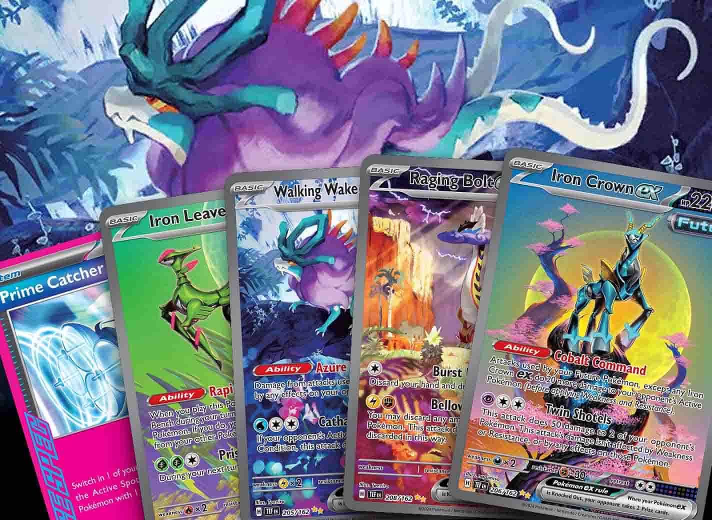 pokemon trading card games sv5 temporal forces booster bundle Pokemon TCG: Temporal Forces SV5 Booster Box