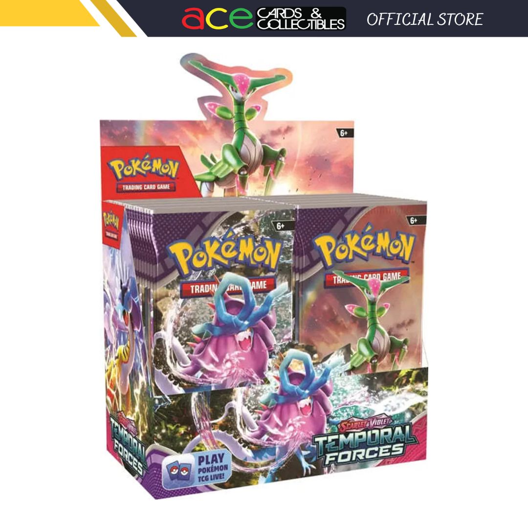 Pokémon TCG: Temporal Forces SV5 Booster Box-The Pokémon Company International-Ace Cards &amp; Collectibles