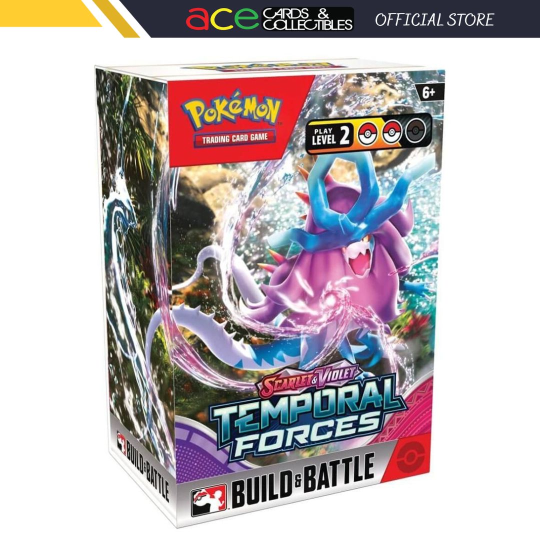 Pokemon TCG: Temporal Forces SV5 Build &amp; Battle Box-The Pokémon Company International-Ace Cards &amp; Collectibles