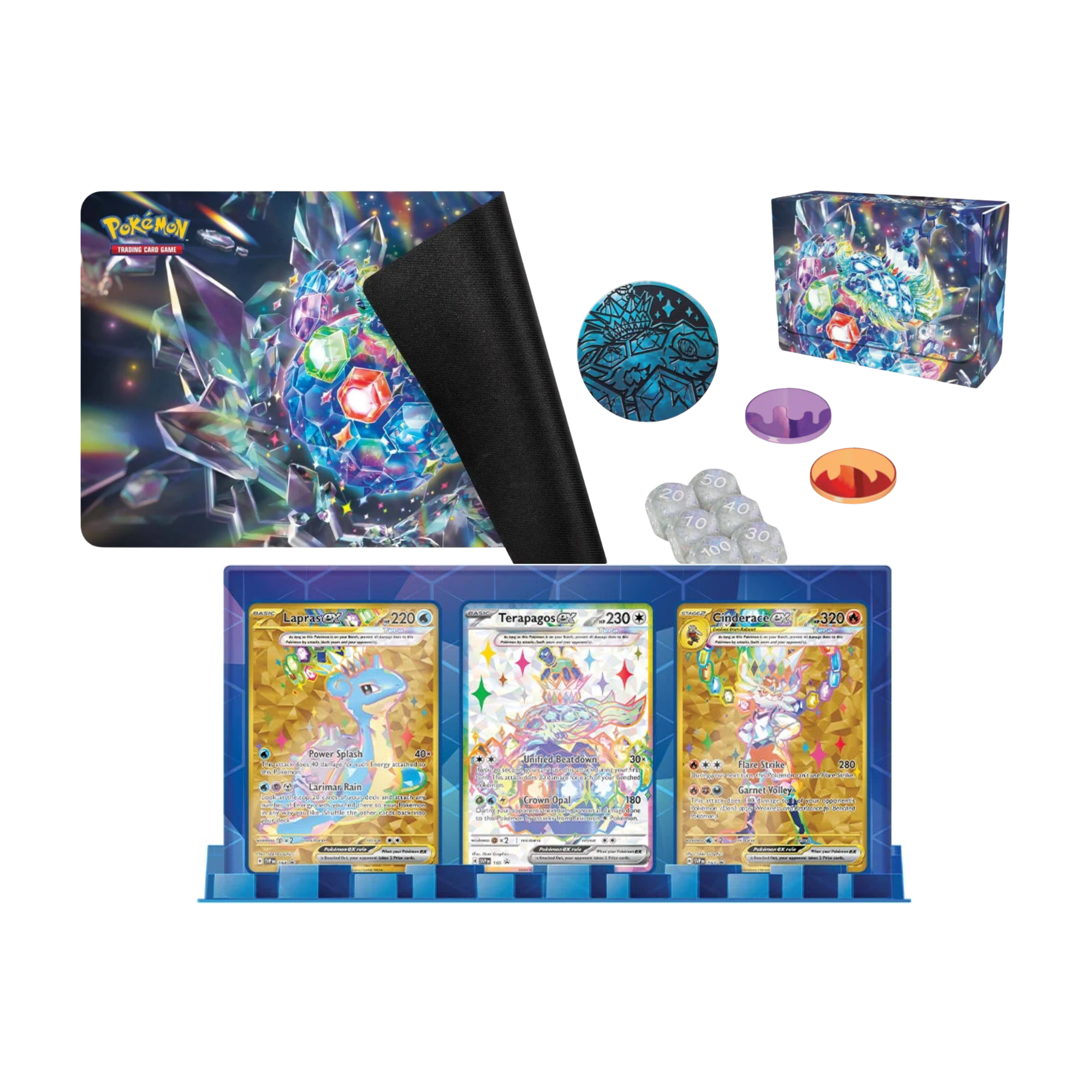 Pokemon TCG: Terapagos EX Ultra Premium Collection (Loose Items) - Ace Cards Sdn Bhd Pokemon TCG: Terapagos EX Ultra Premium Collection (Loose Items) - Ace Cards Sdn Bhd