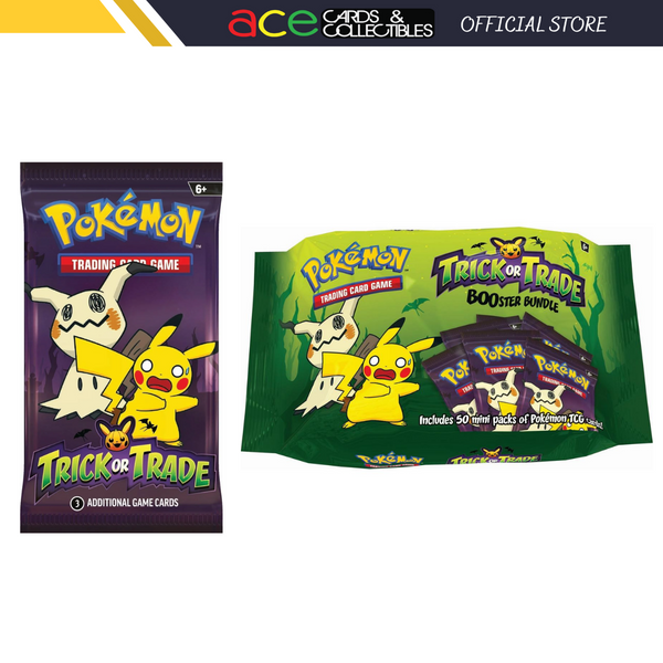 Pokemon Booster Card Pokmon TCG Trick Or Trade Booster Bundle - 6 Packs, 18 Cards Total, Fast Shipping, 2022 Set Pokemon Trick Or Trade Booster Bundle Pokemon Booster Card Pokmon TCG Trick Or Trade Booster Bundle - 6 Packs, 18 Cards Total, Fast Shipping, 2022 Set Pokemon Trick Or Trade Booster Bundle