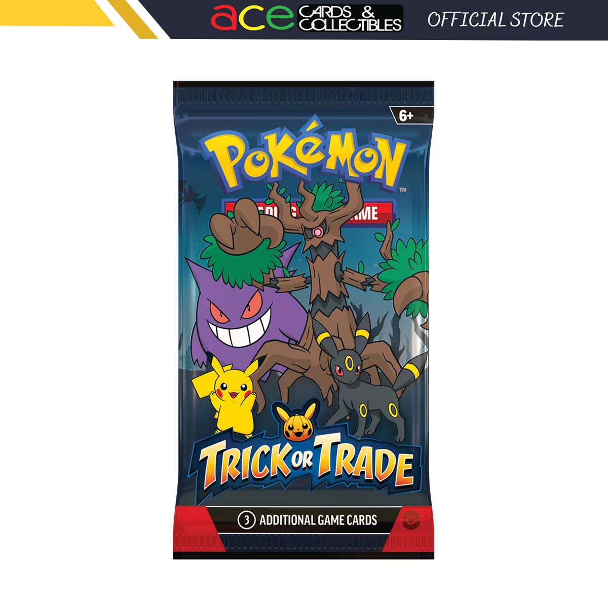 Pokemon TCG: Trick or Trade Booster Pack 2024-The Pokémon Company International-Ace Cards &amp; Collectibles