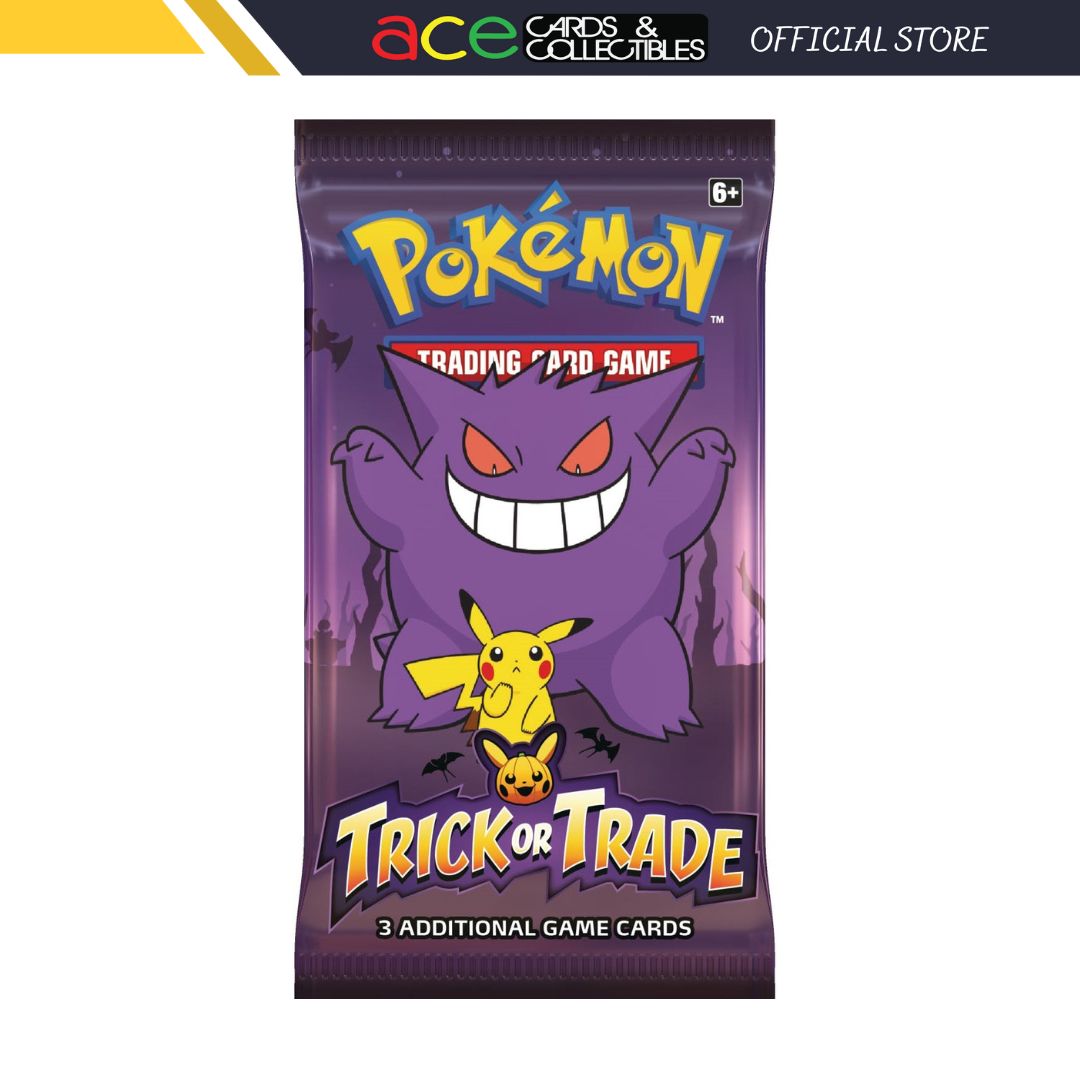 Pokémon TCG: Trick or Trade Booster Pack-The Pokémon Company International-Ace Cards &amp; Collectibles