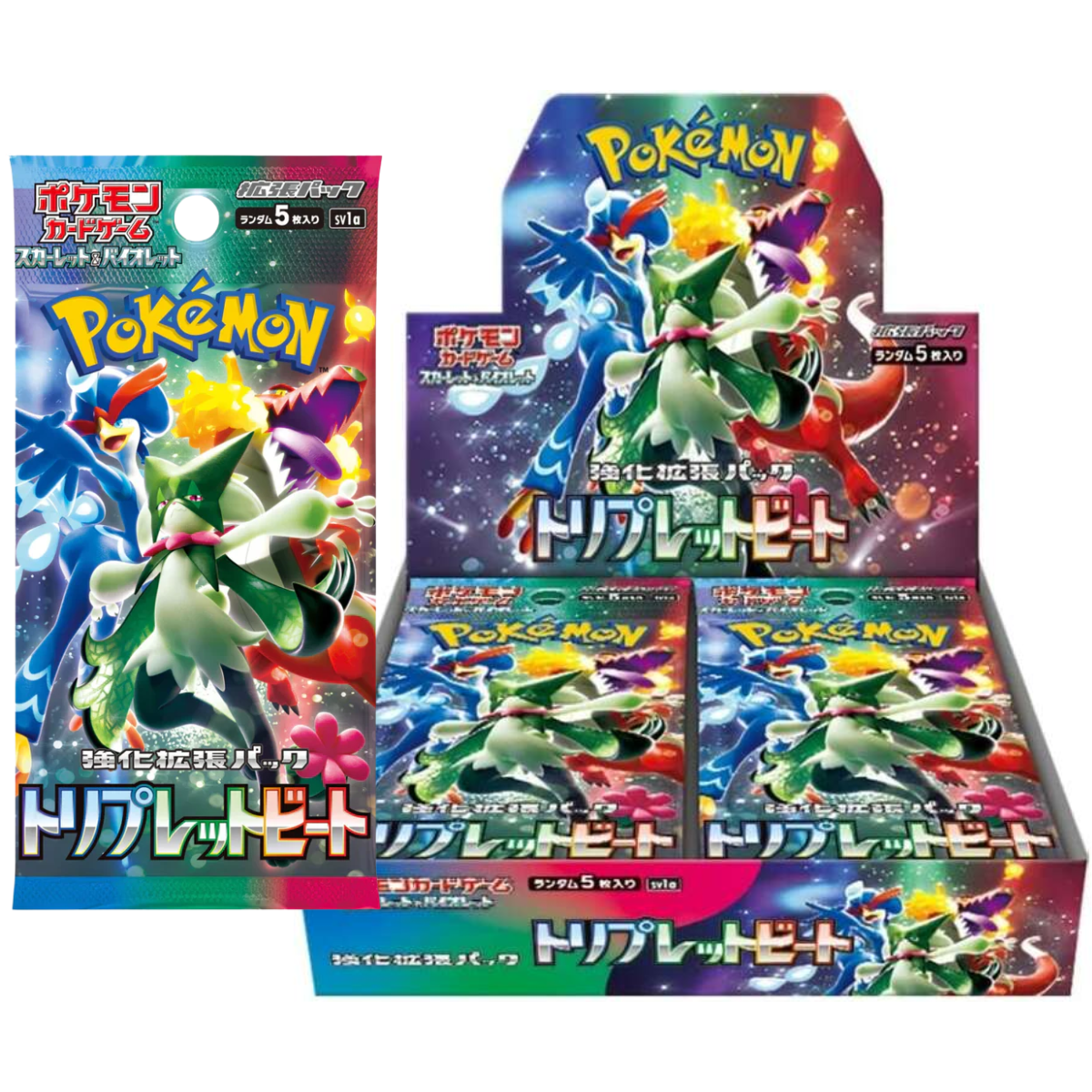 Pokemon TCG: Triple Beat Booster SV1A (Japanese)-Booster Pack-The Pokémon Company International-Ace Cards & Collectibles