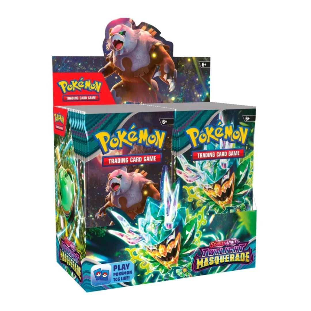 Pokemon TCG: Twilight Masquerade SV6 Booster-Booster Box (36 Packs)-The Pokémon Company International-Ace Cards &amp; Collectibles