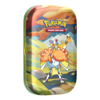 Pokemon TCG: Vibrant Paldea Mini Tin-Espathra &amp; Ampharos-The Pokémon Company International-Ace Cards &amp; Collectibles