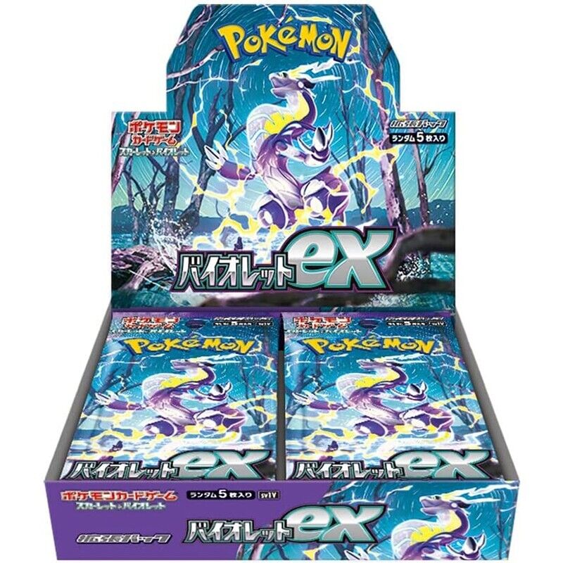 Pokemon TCG: Violet EX Booster SV1v (Japanese)-Booster Box (30pcs)-The Pokémon Company International-Ace Cards & Collectibles